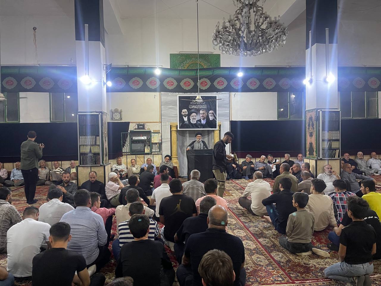 مراسم بزرگداشت شهید آیت‌الله رئیسی در شهرهای شیعه نشین نبل و الزهراء سوریه