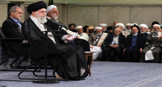 دیدار مسئولان نظام، سفرای کشور‌های اسلامی و میهمانان کنفرانس وحدت